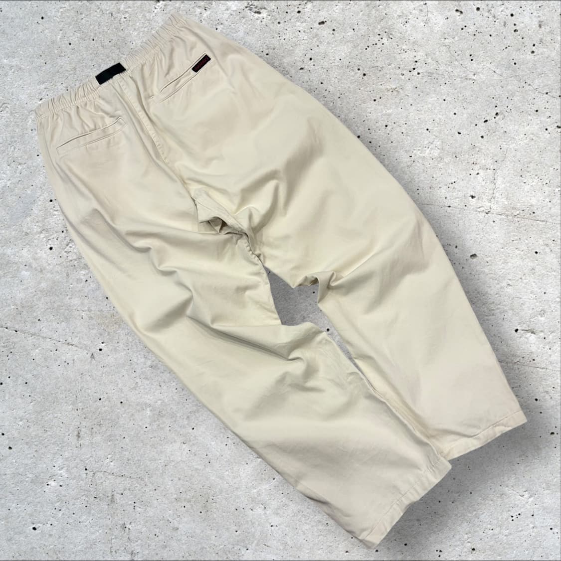 [M] 그라미치 아이보리 화이트 벨트 바지 팬츠 C766 상품이미지2