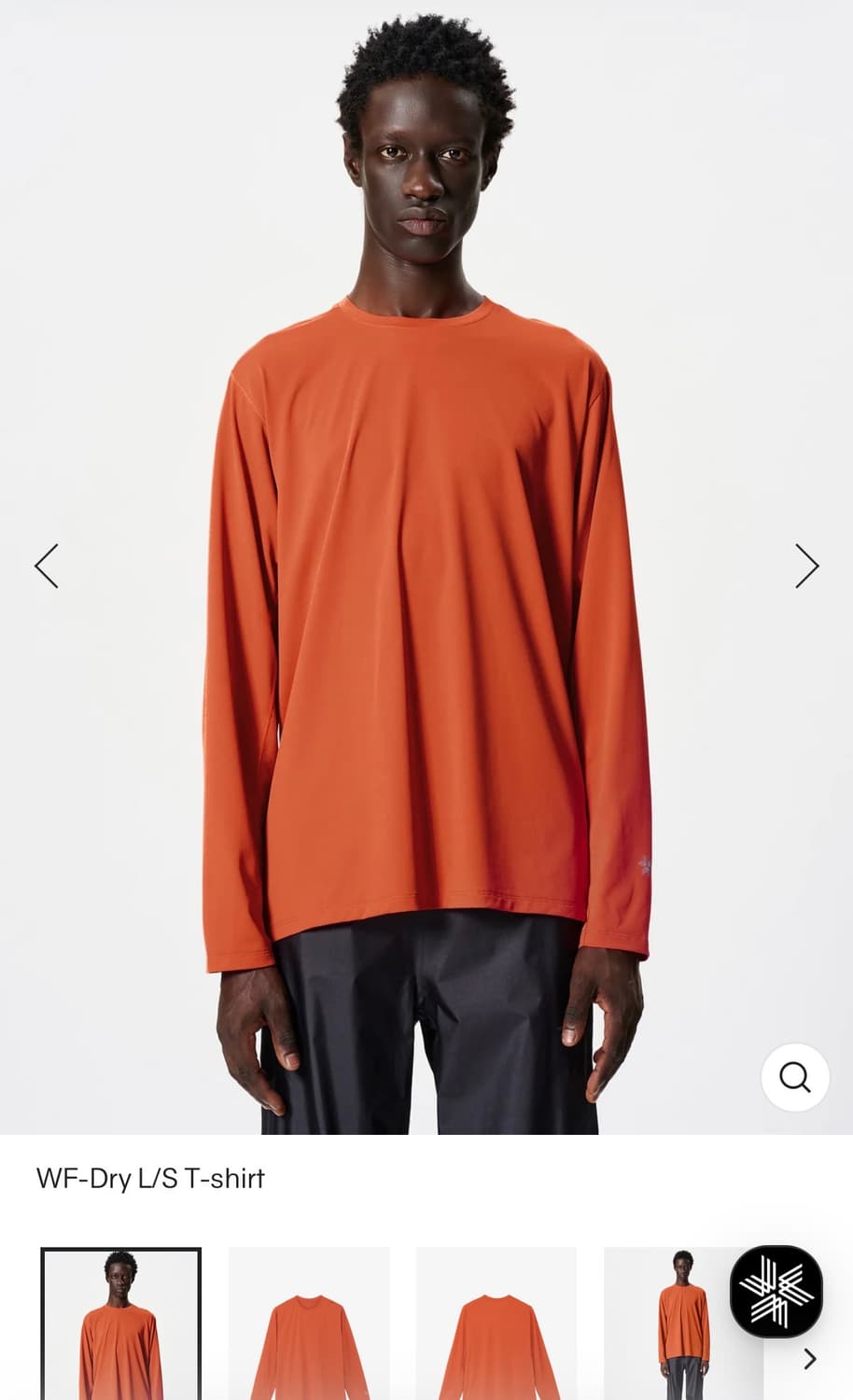 골드윈 WF-Dry L/S T-shirt 새상품 상품이미지2