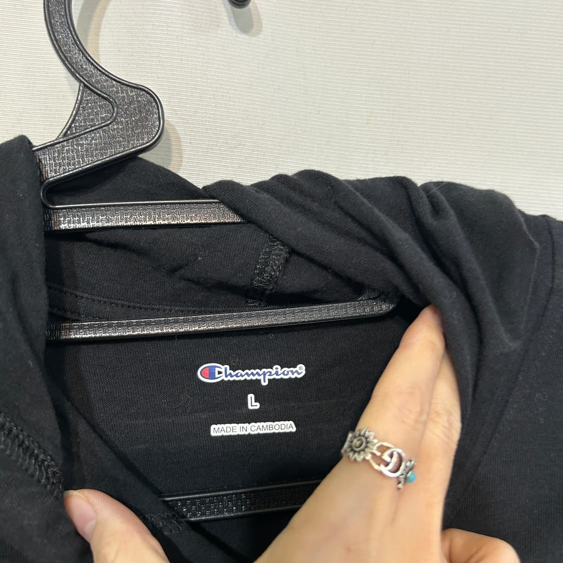 챔피온 남성 후드 티셔츠 L 상품이미지2