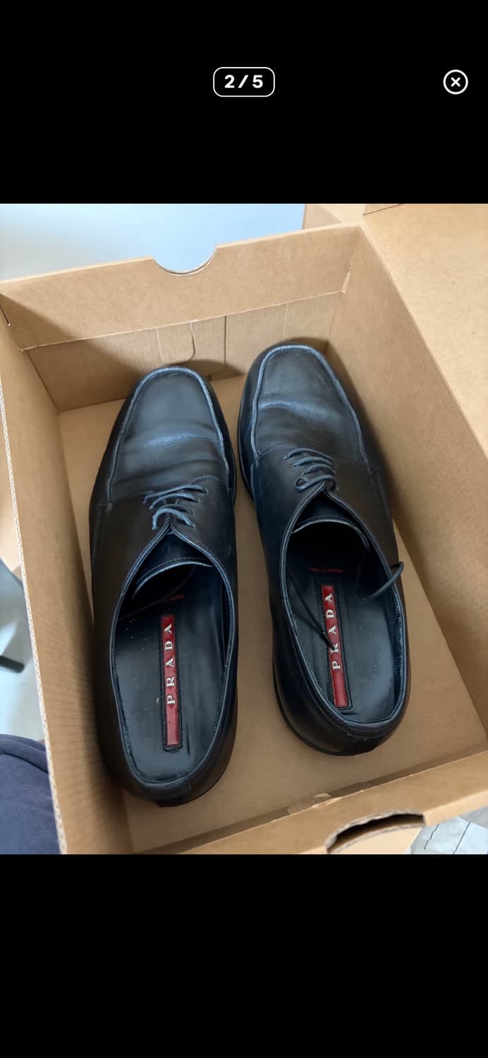 프라다 빈티지 더비 상품이미지2