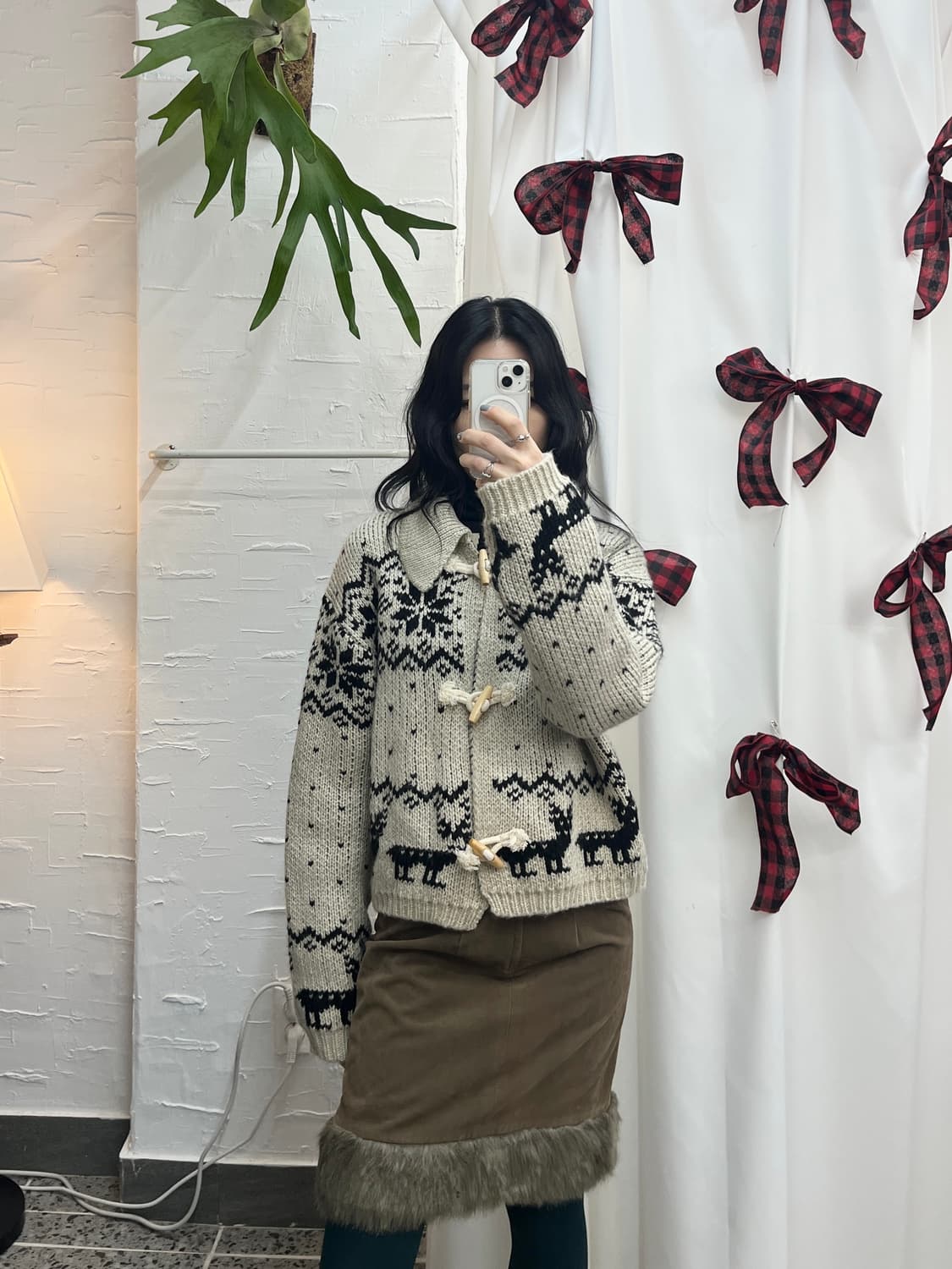 Nordic winter cardigan 상품이미지5