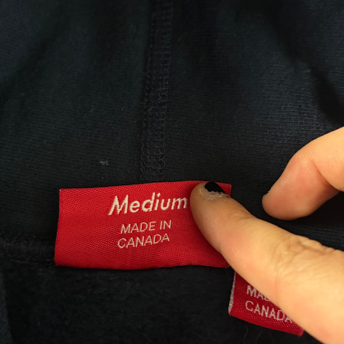 Supreme  슈프림 스펠아웃 자수 딥네이비 후드티  상품이미지5