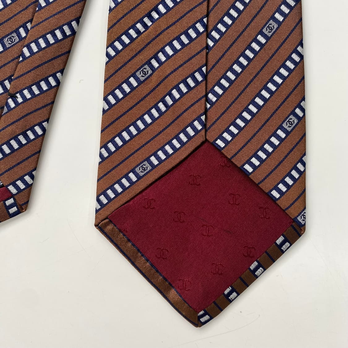 샤넬(CHANEL)모노그램 명품 정품 넥타이 상품이미지6