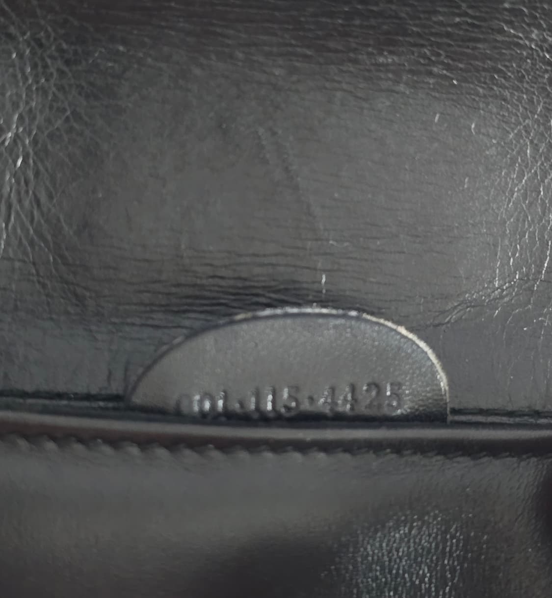 Gucci 구찌 GG 블랙 레더 빈티지 숄더백 상품이미지9