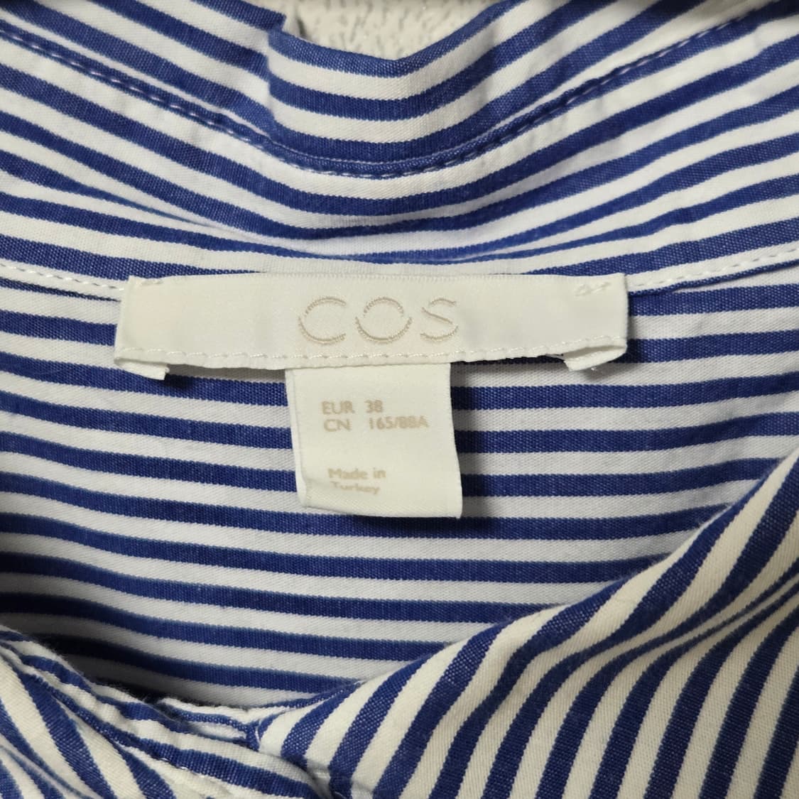 코스 스트라이프 코튼 셔츠 상품이미지4