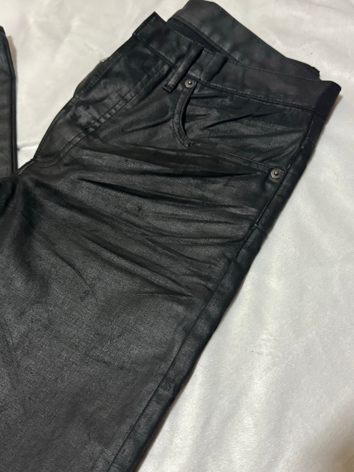 Dior homme AW2003 Luster coated jeans 상품이미지6