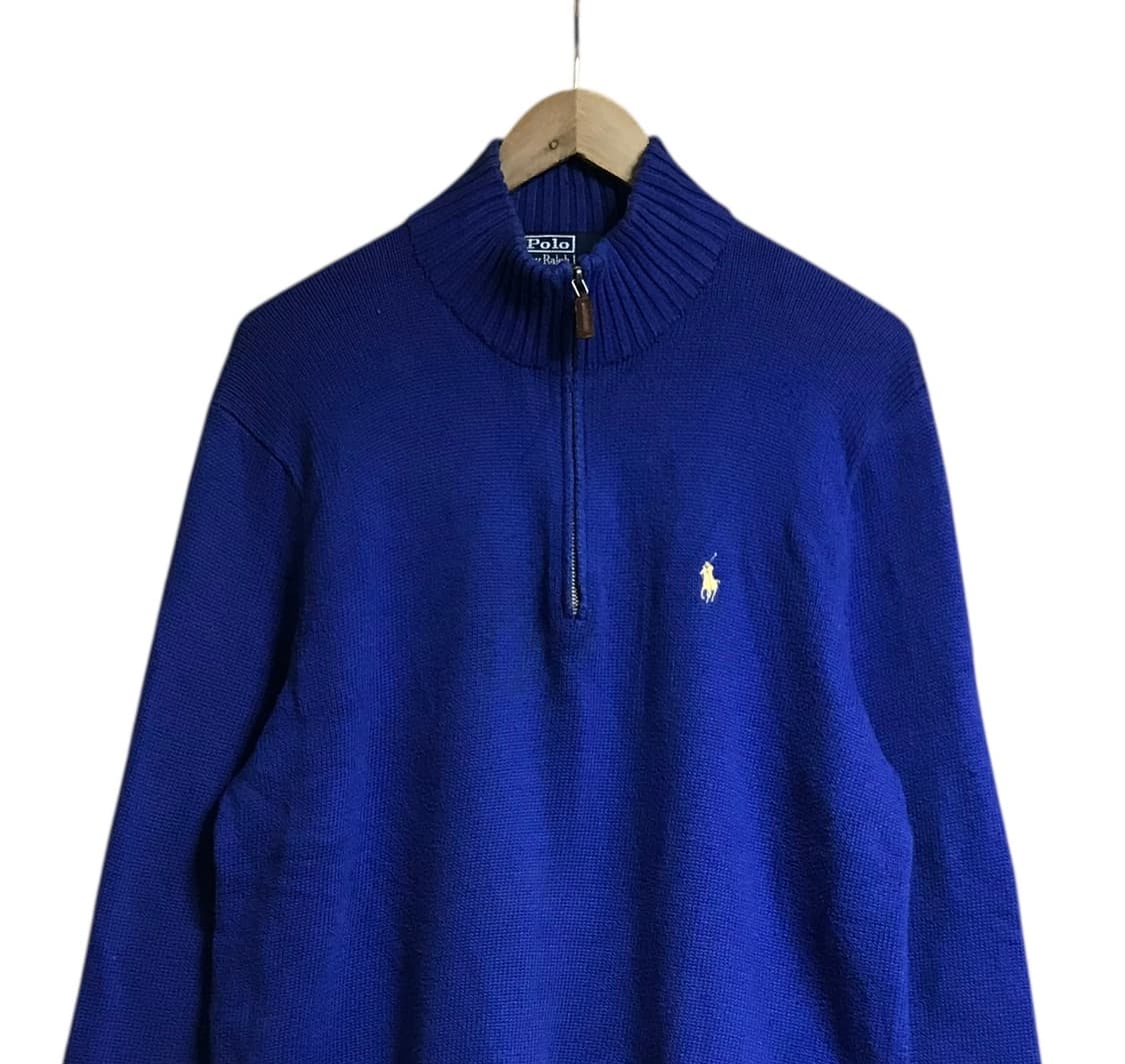 폴로 랄프로렌 반집업니트 상품이미지1