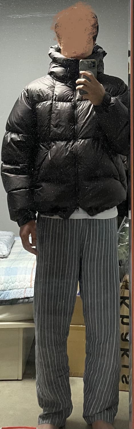 골드윈 퍼텍스 퀀텀 패딩 다운 로고 버전 L 딥 브라운 상품이미지8