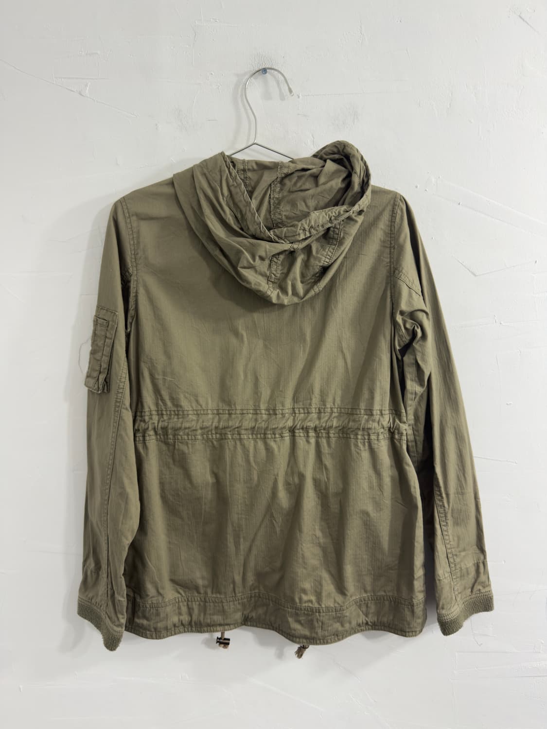 khaki hood twoway jacket 상품이미지4