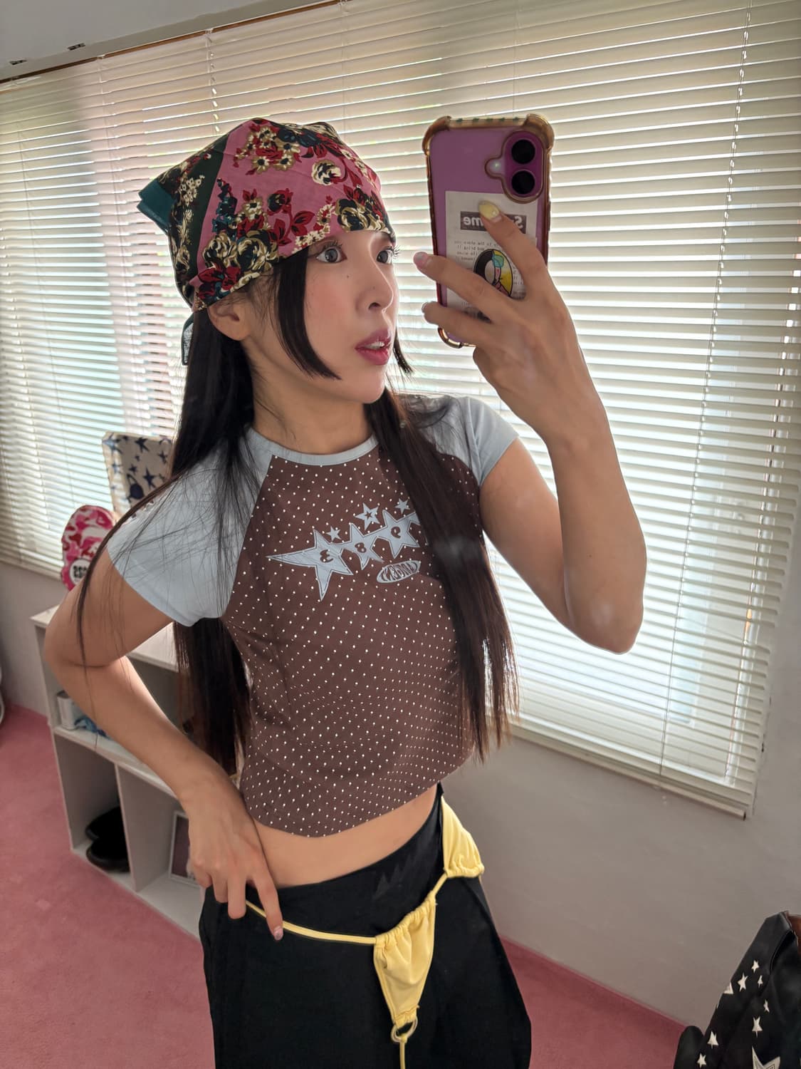 캐피탈 로즈반다나 상품이미지1