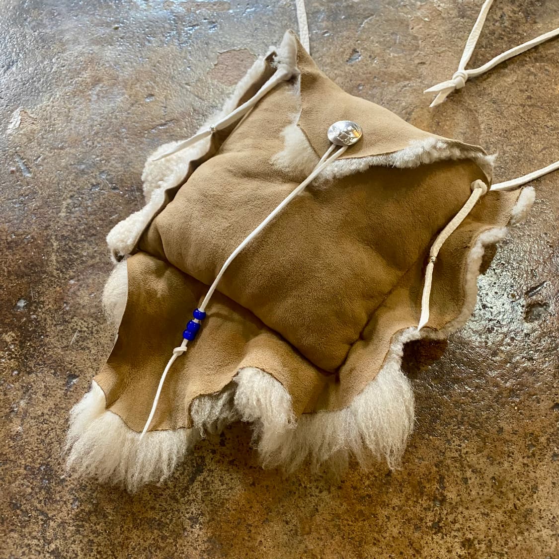 빈티지 무스탕 크로스백 상품이미지1