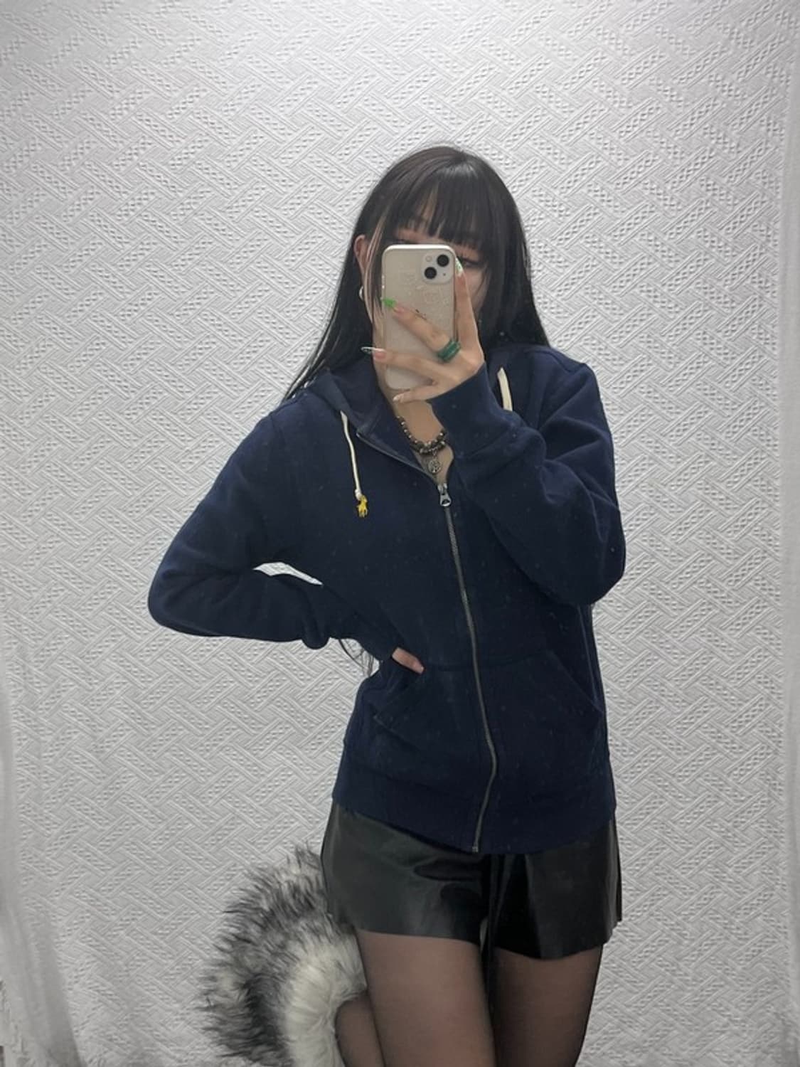 폴로 랄프로렌 올드스쿨 캐주얼 약기모 후드집업 S C09233 상품이미지1