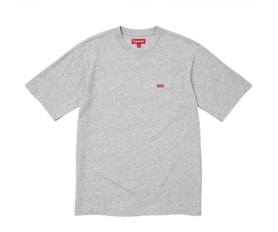 슈프림 스몰 박스 티셔츠 헤더 그레이 - 25FW 상품이미지1