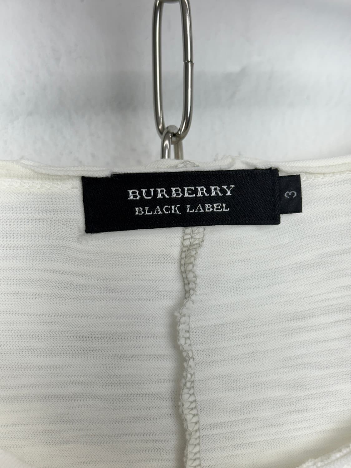 Burberry Black Label Slub Cotton Long Sl 상품이미지7