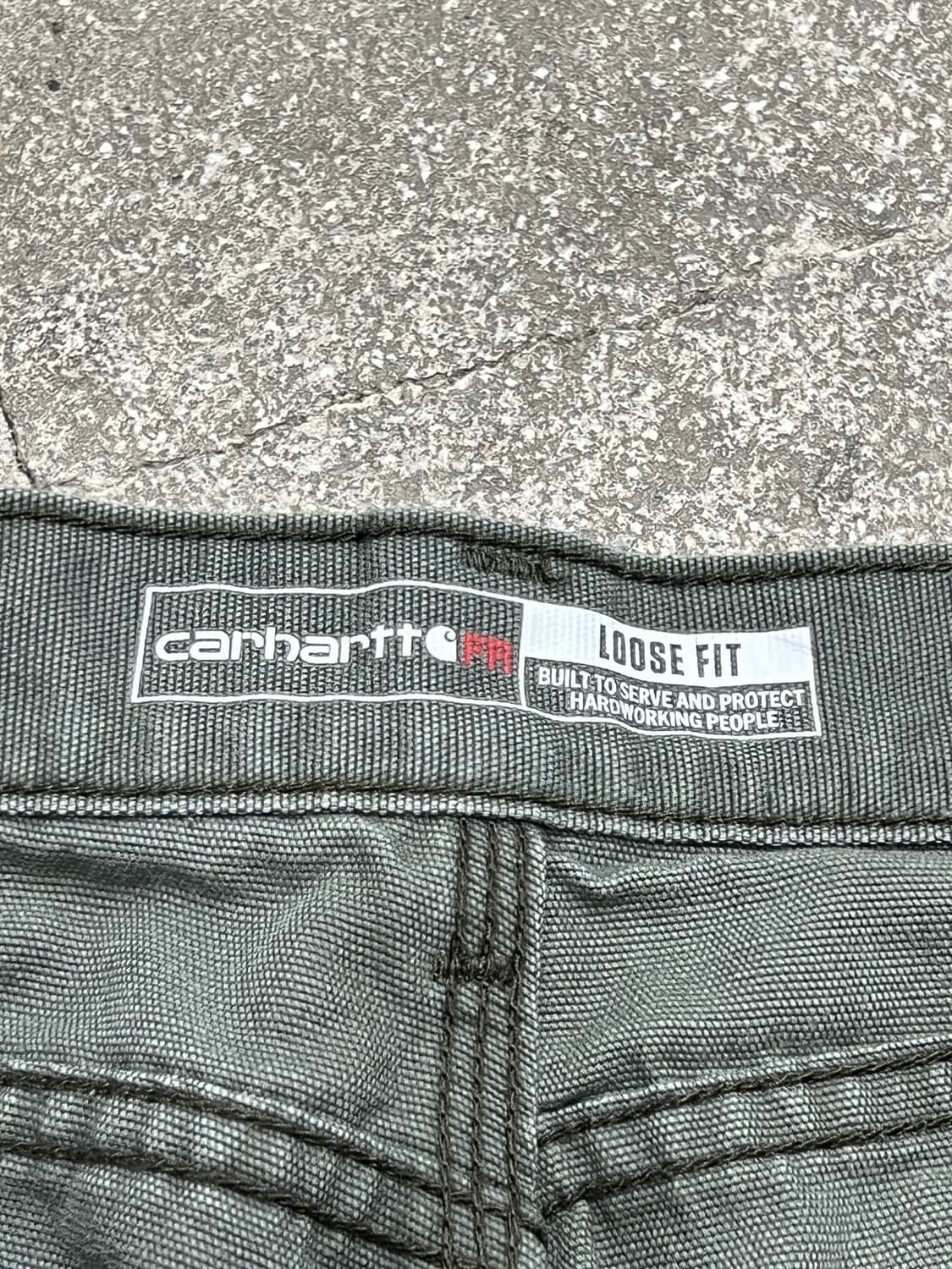 칼하트 FR 2112 CAT2 루즈핏 모스그린 상품이미지3