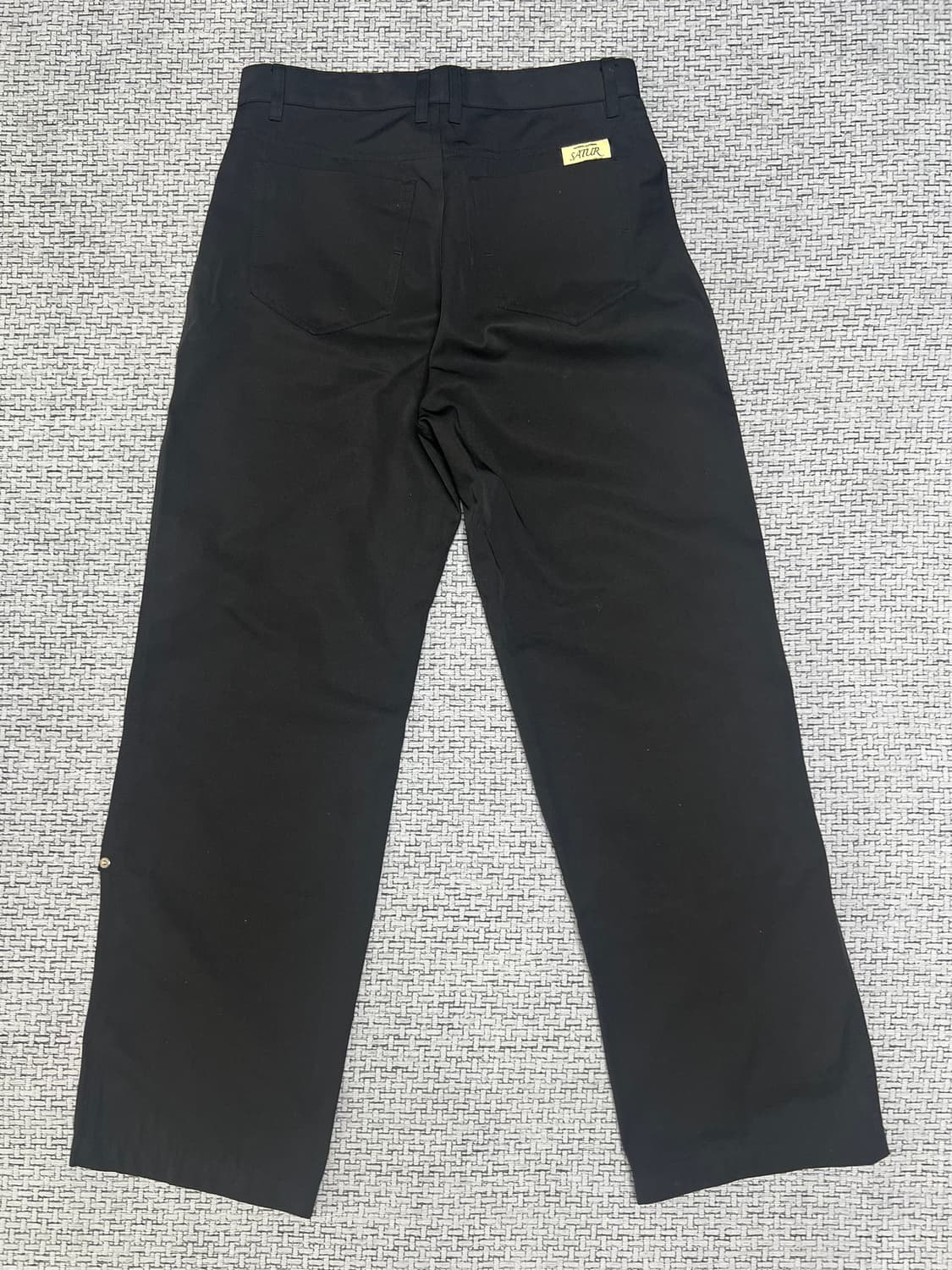 세터 토리노 웨스턴 투 톤 팬츠 클랙식 블랙(s) 상품이미지3