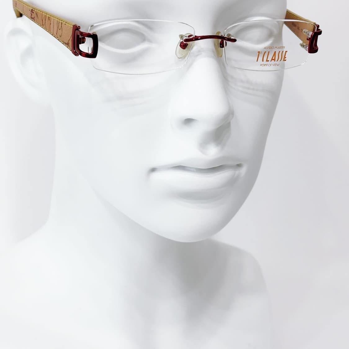 ALVIERO MARTINI 레드무테 데드스탁 빈티지안경 상품이미지5