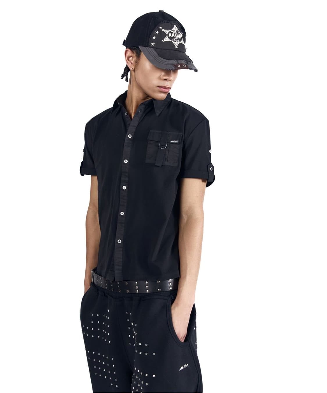 아캄 롤업 포켓 티셔츠 반팔 Roll-Up Pocket Shirts 2 상품이미지3