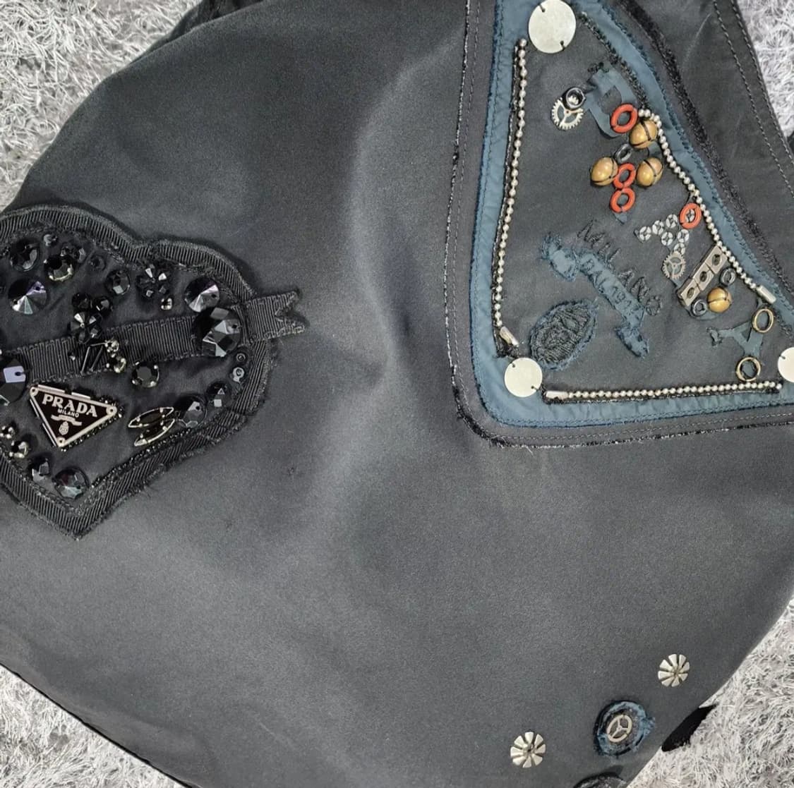 프라다 나일론 쇼퍼백 숄더백 상품이미지4