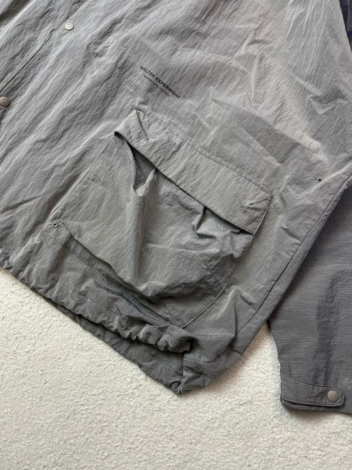 웰터 익스페리먼트 피그먼트 오버핏 립스탑 자켓 PN6081 상품이미지4