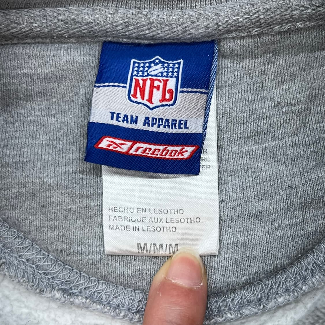 리복 nfl 프린팅 맨투맨 r2563 상품이미지5