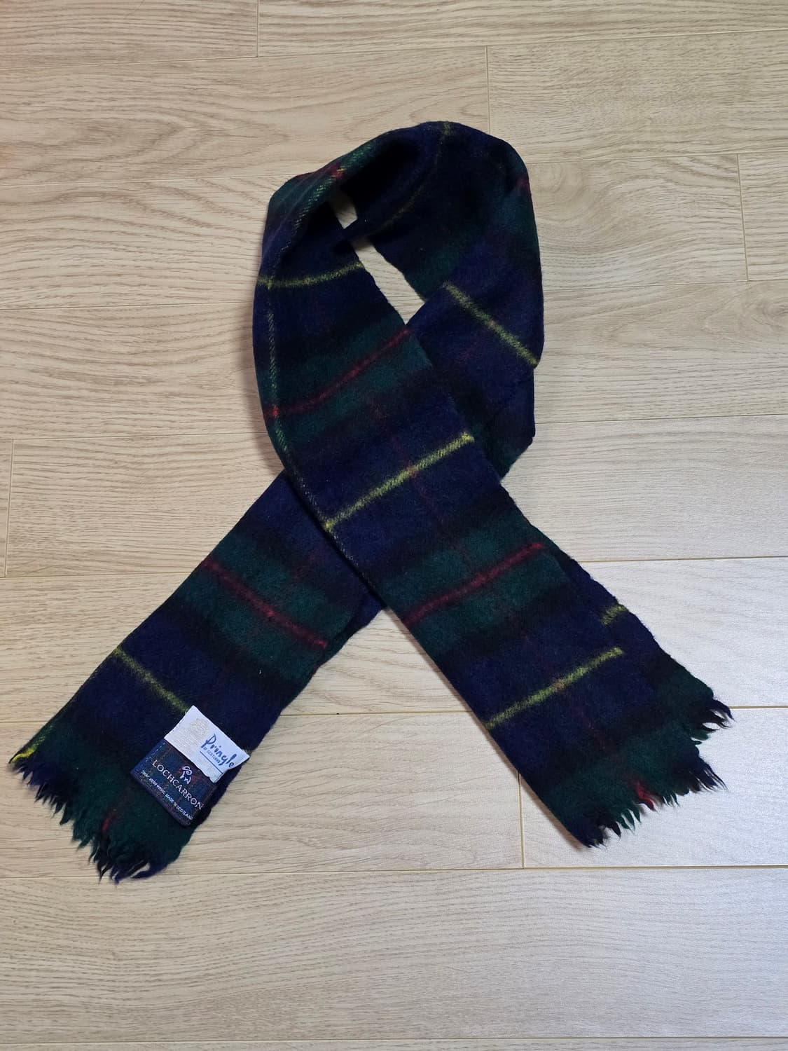 Lochcarron 뉴 울 체크패턴 머플러 상품이미지4