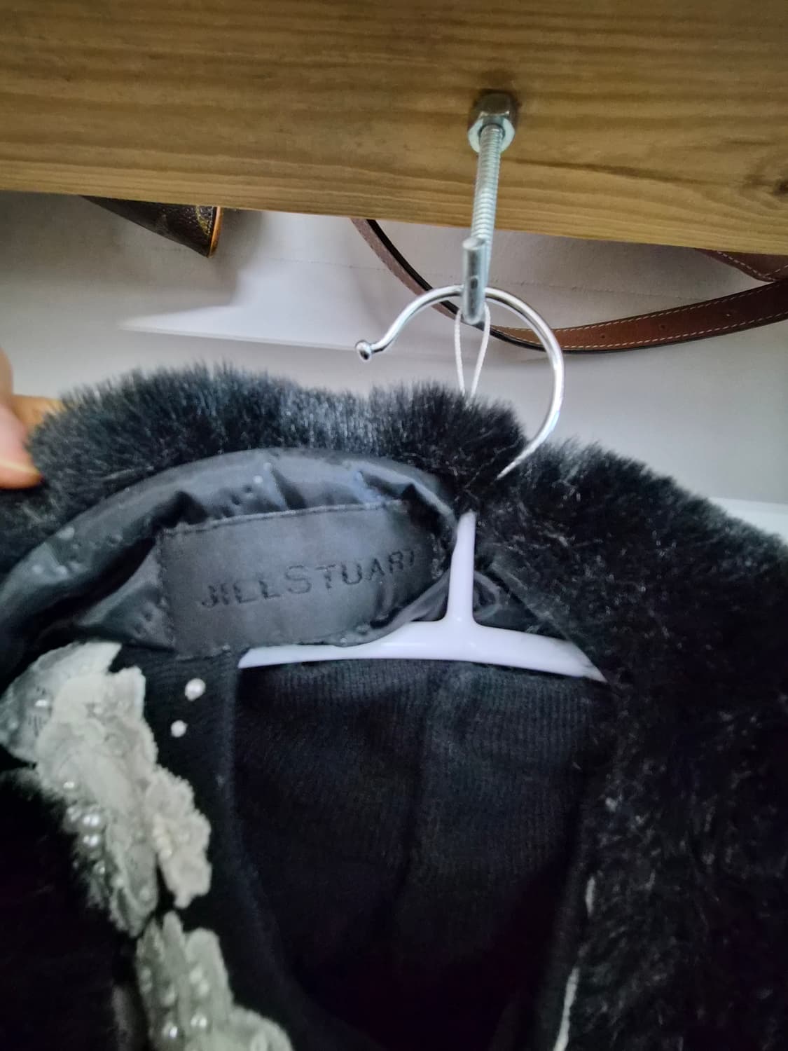 질스튜어트 에코밍크퍼 자켓. sickos 빈티지데님 상품이미지4