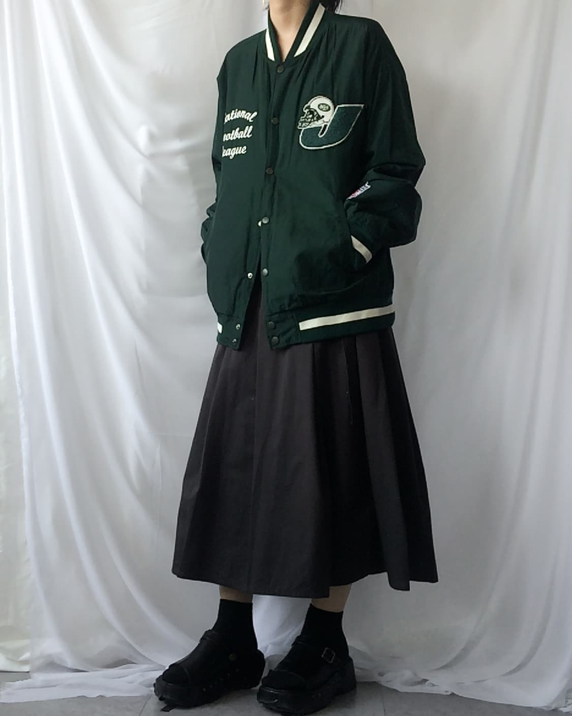 Over fit varsity jacket 상품이미지6