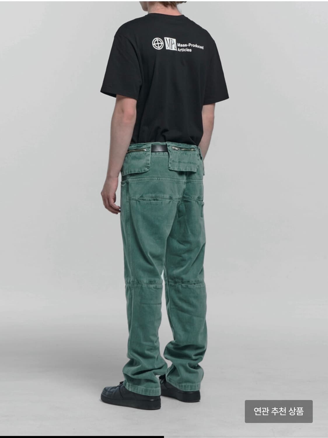 PLASTICPRODUCT MPa BAG PANTS (EMERALD) 상품이미지3