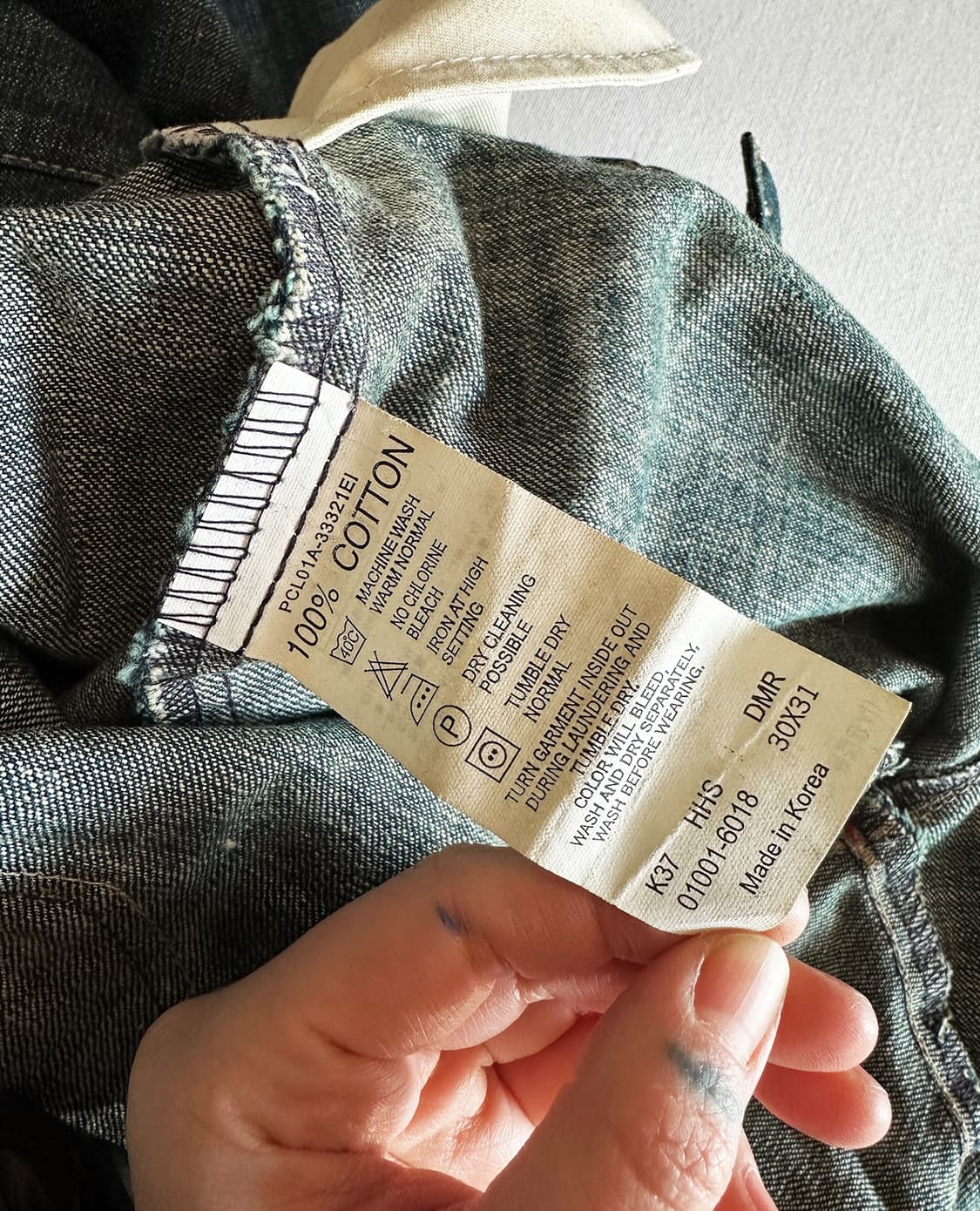 LEVI'S engineered 001 deep blue w30 상품이미지10