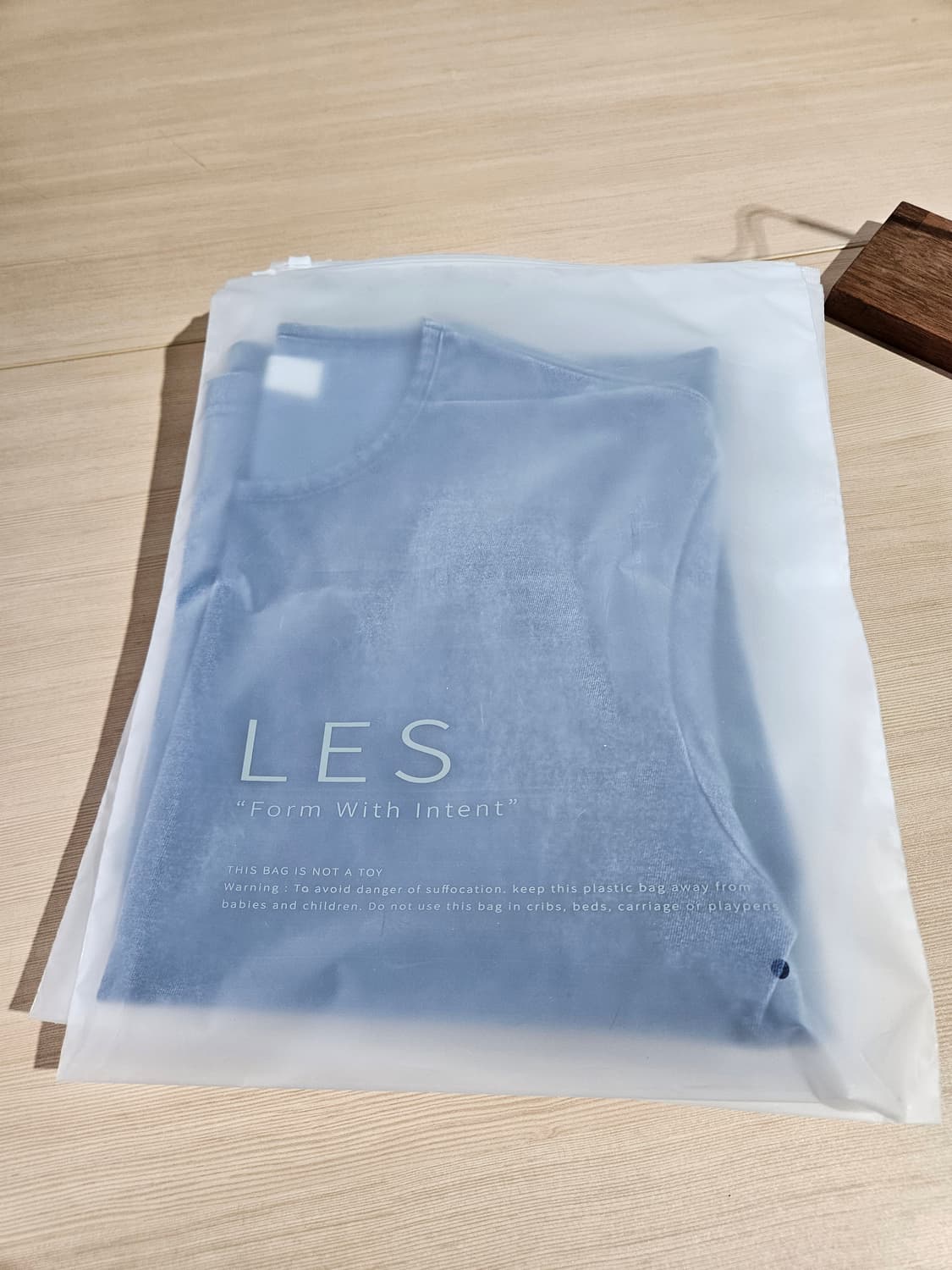 les Brev t-shirt (blue) 1사이즈 상품이미지2