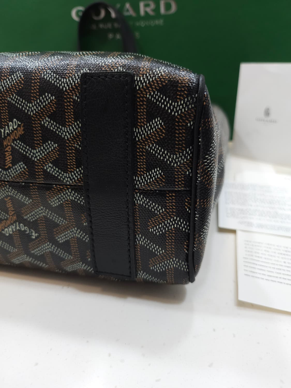 고야드 볼테르 토트백 블랙 상품이미지5