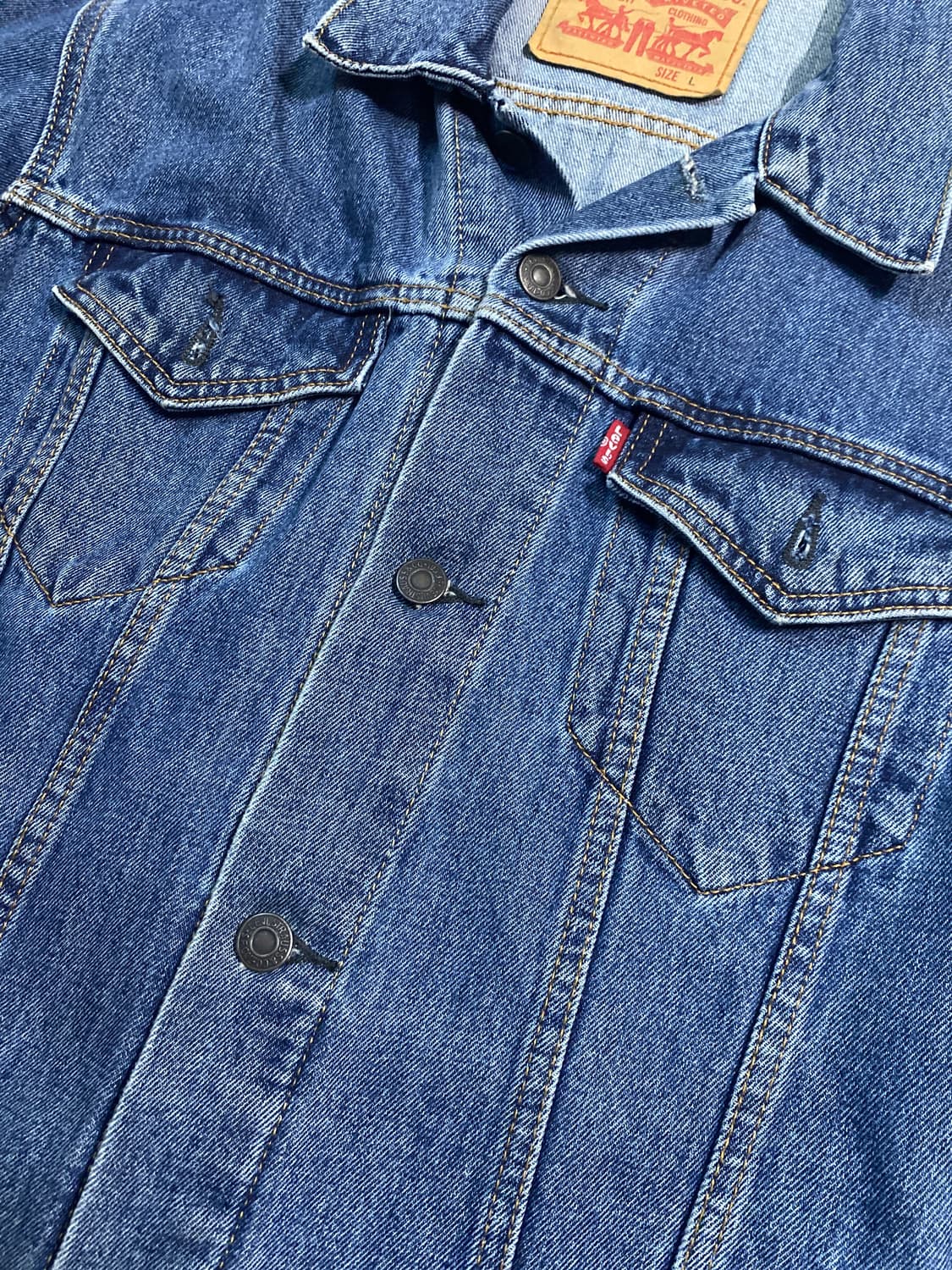 리바이스 중청 자켓 L 상품이미지3