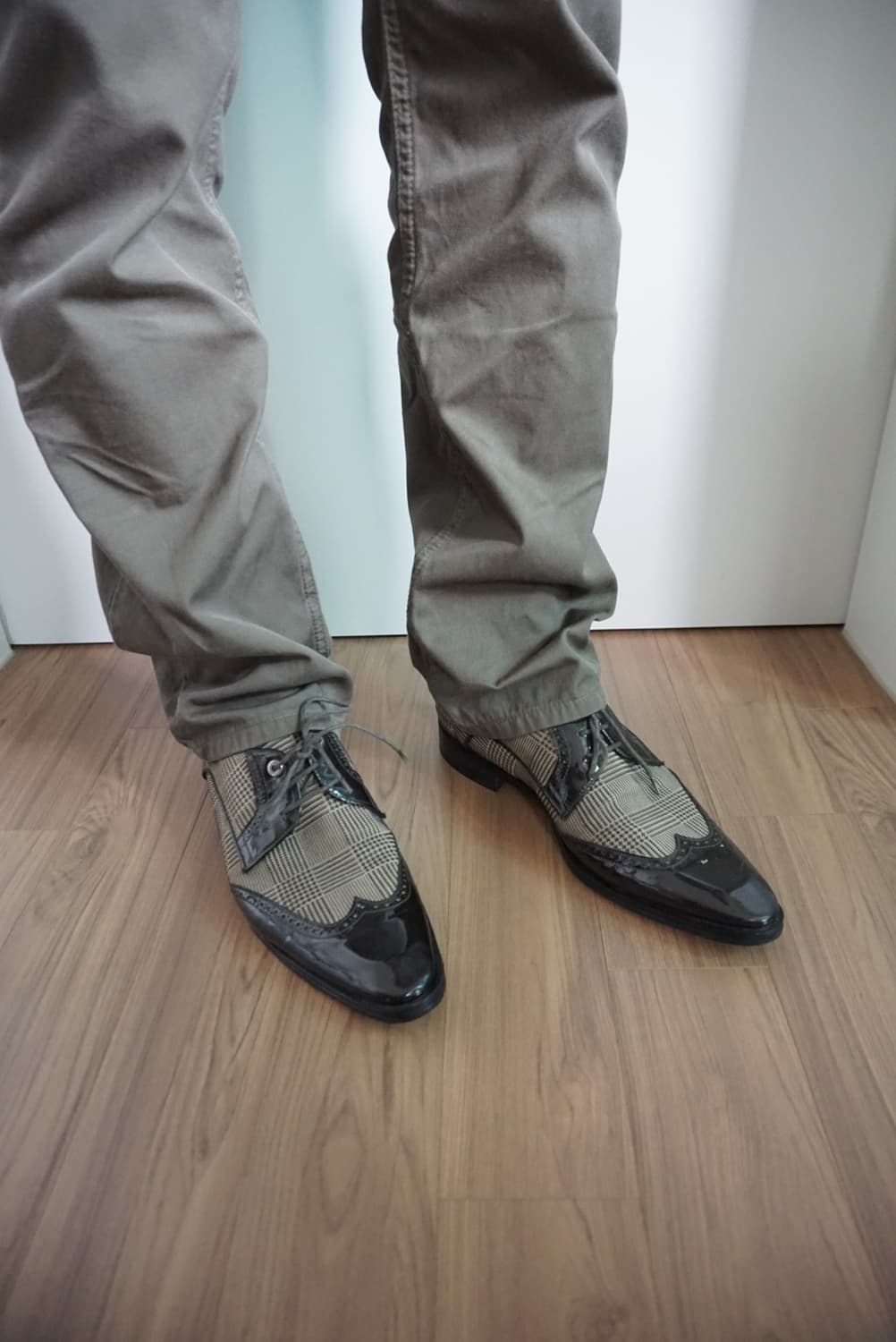 Roberto Botticelli check shoes 상품이미지2