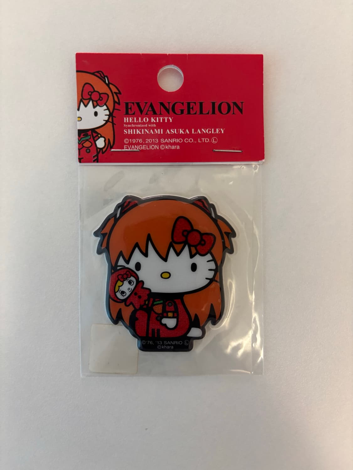 EVANGELION × HELLO KITTY 에반게리온 헬로키티 스티커 상품이미지1