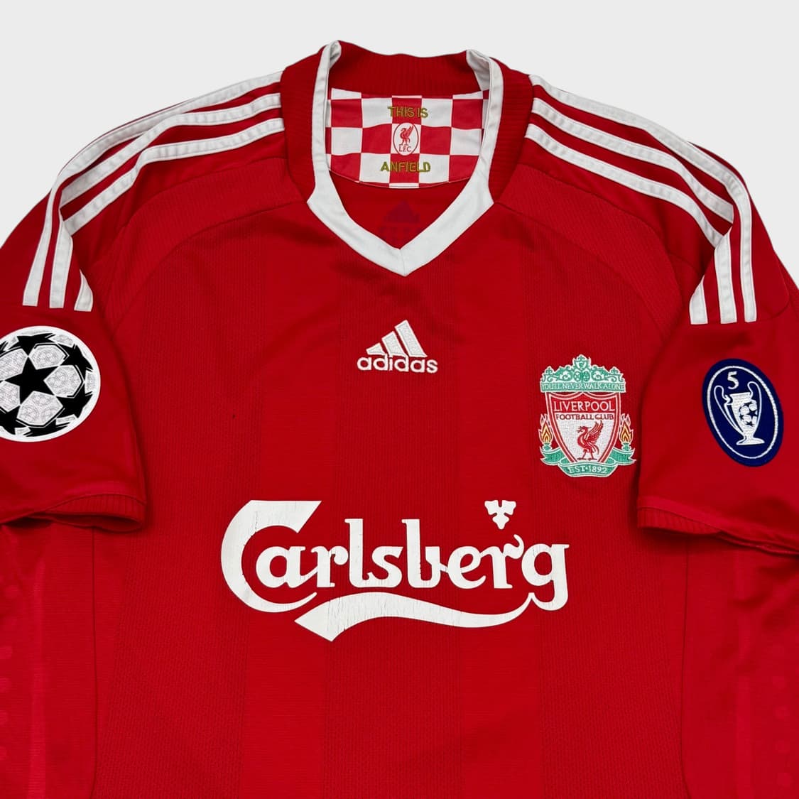 08-10 리버풀 홈 No.8 스티븐 제라드 상품이미지3