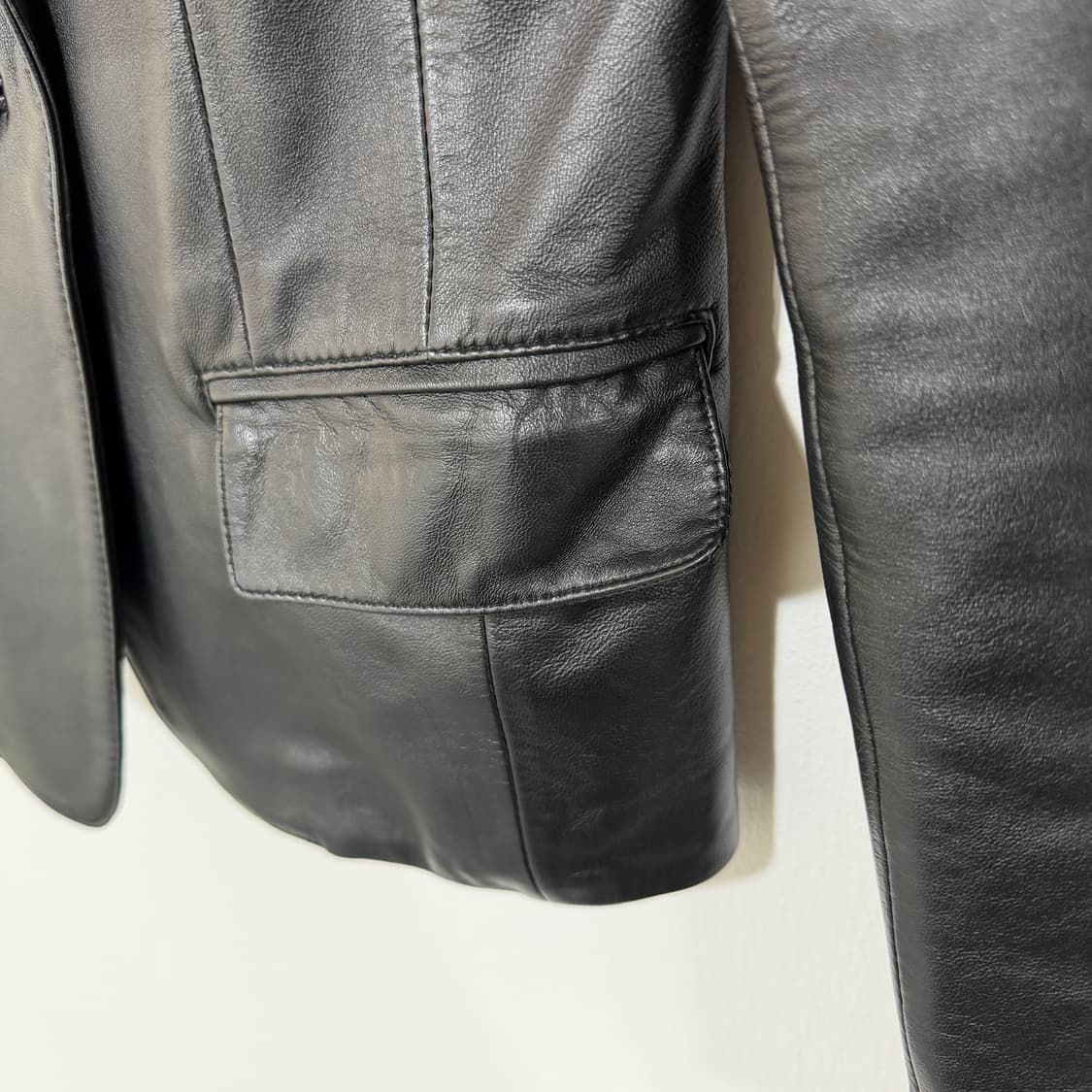 [S] 양가죽 100% 블레이저 자켓 상품이미지4