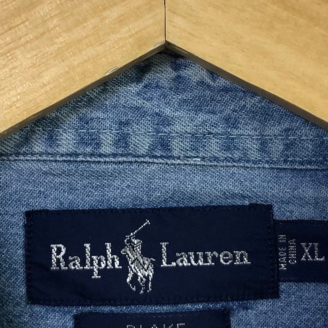 Xxl 폴로 데님 셔츠 상품이미지3