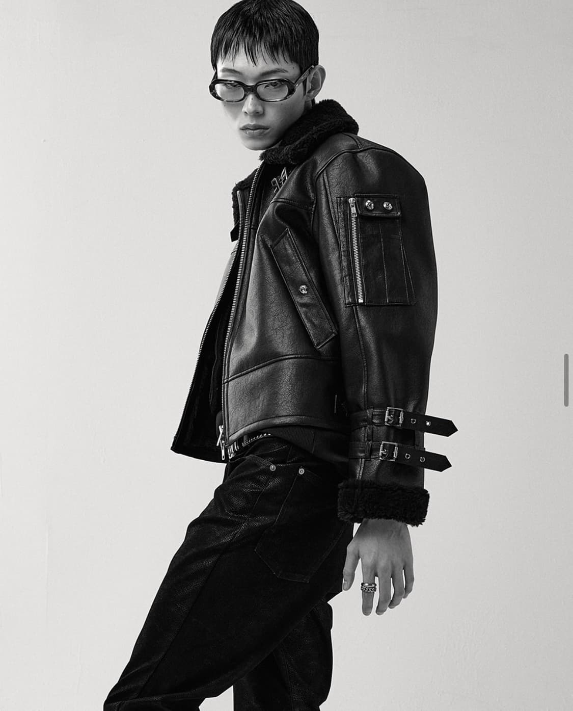 알렌느x포그서비스 무스탕 상품이미지1