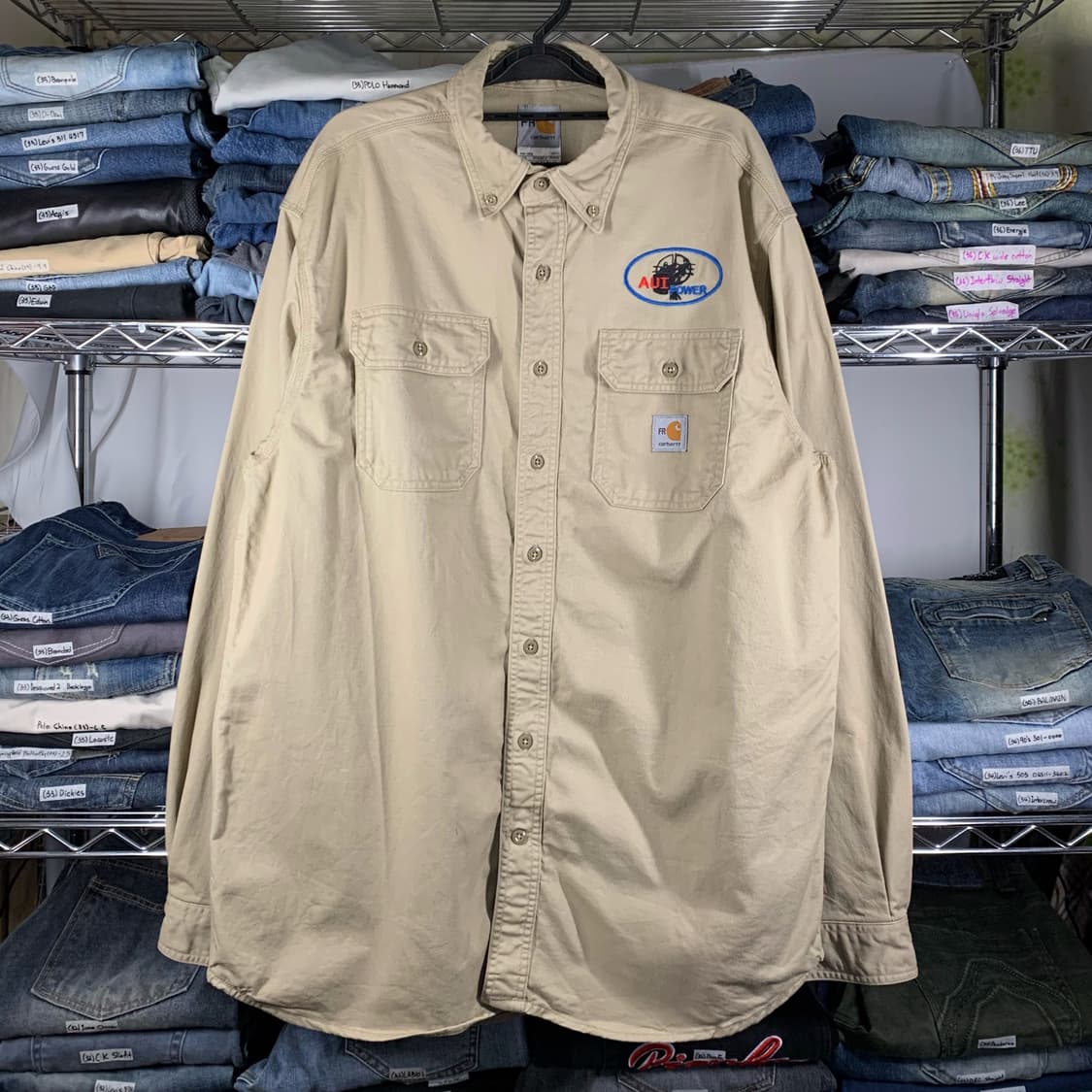 [L] 칼하트 FR 워크셔츠 상품이미지2