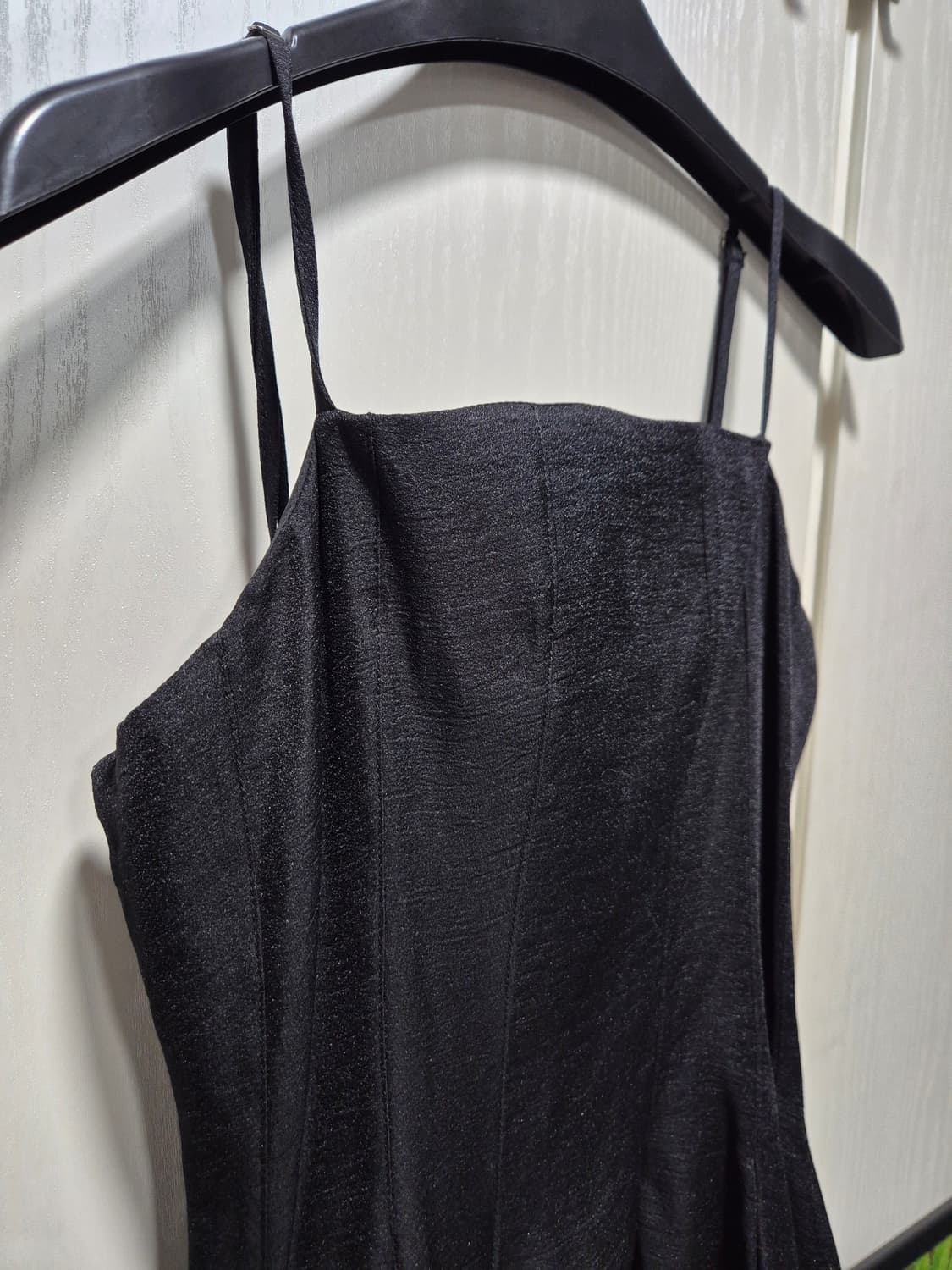 (타임세일)(새상품)디어먼데이로 블랙 끈나시 원피스 상품이미지2