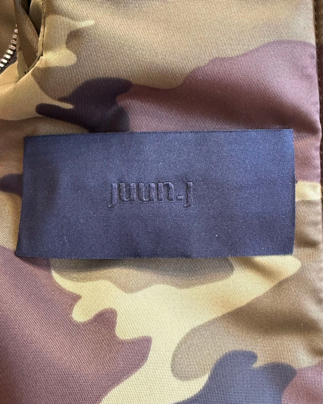 준지 카모플라주 패턴 봄버 자켓  상품이미지8