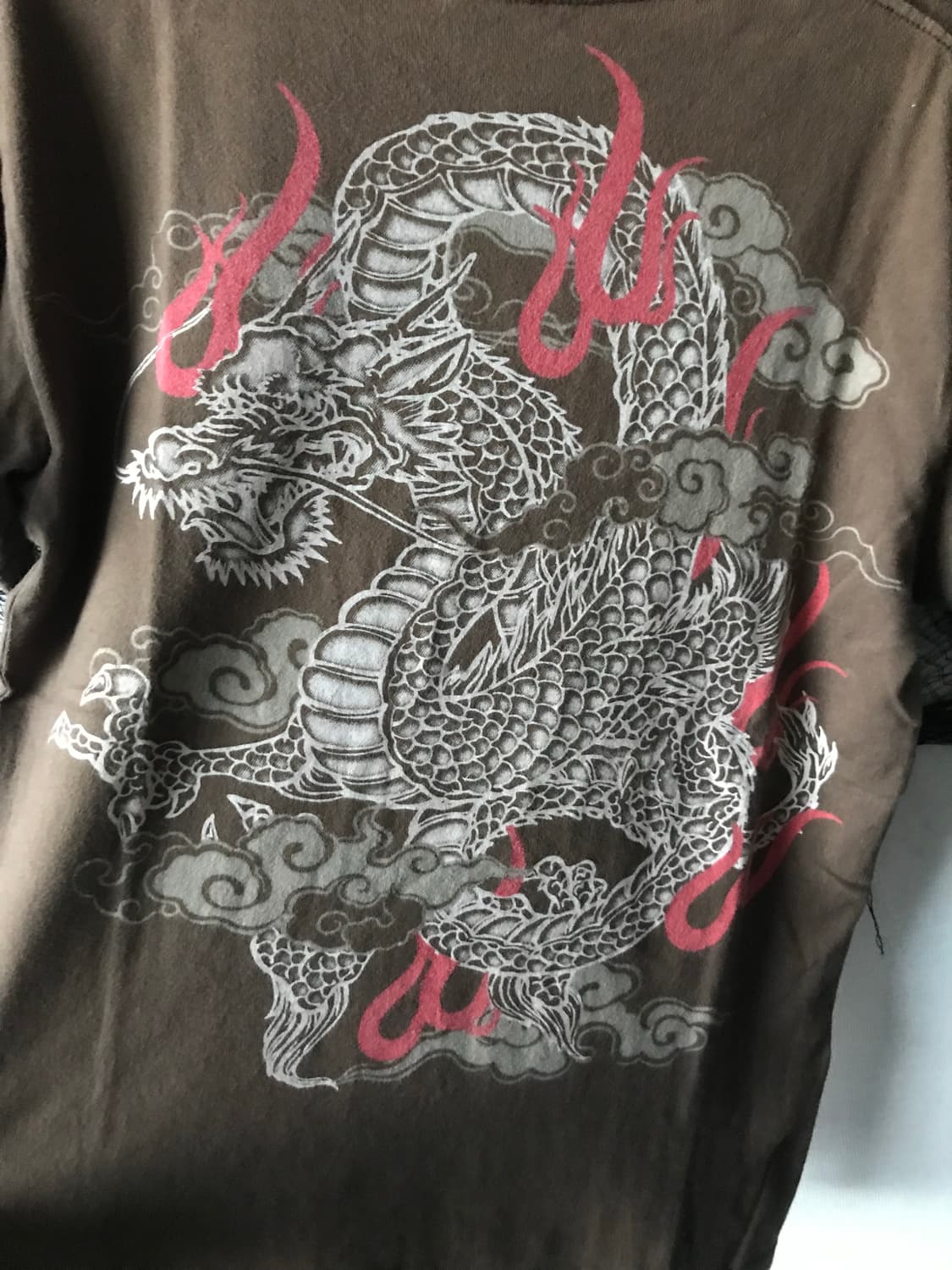 Oriental dragon printing halfsleeve  상품이미지4