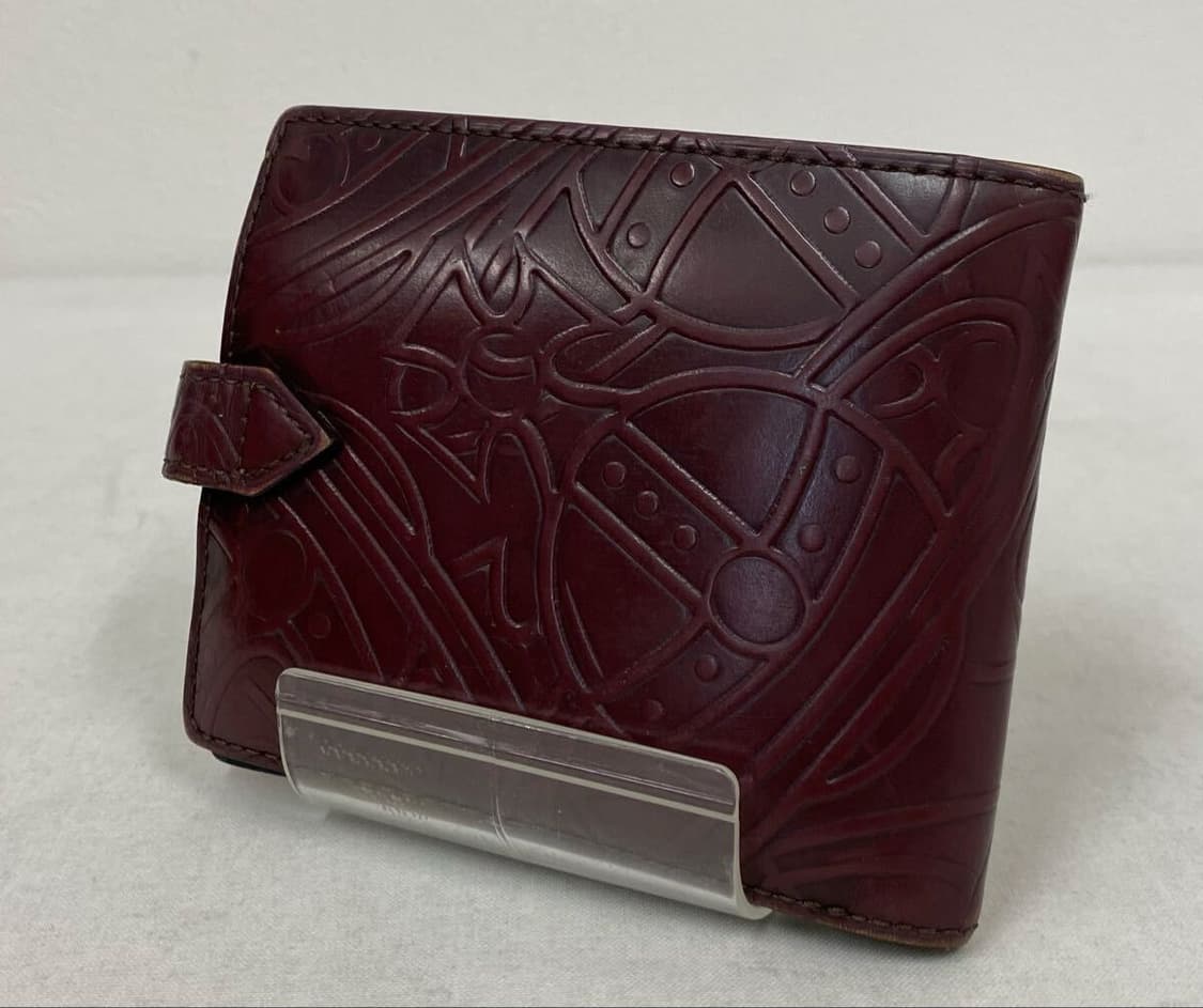 비비안 웨스트우드 오브 엠보싱 패턴 지갑 상품이미지2