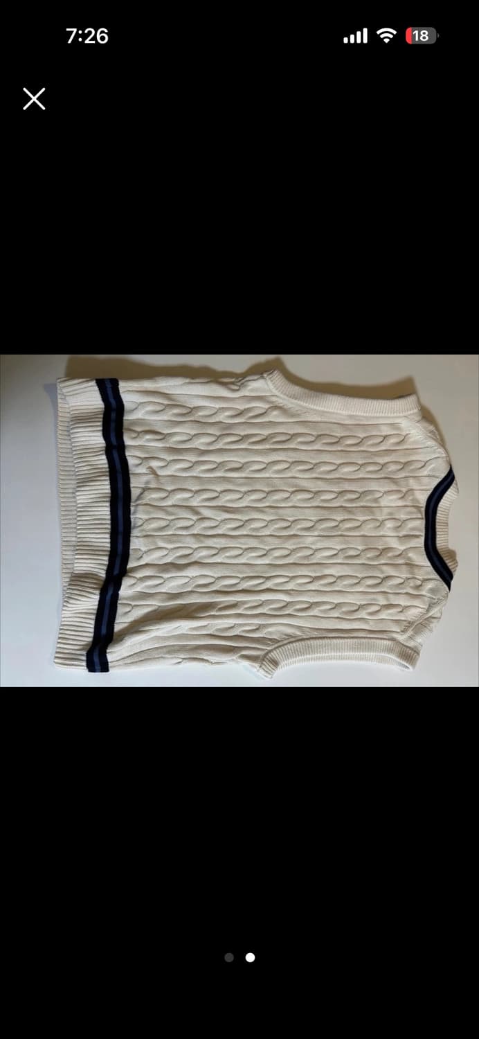 [새상품] 아베크롬비 니트 베스트 / 사이즈 M 상품이미지2