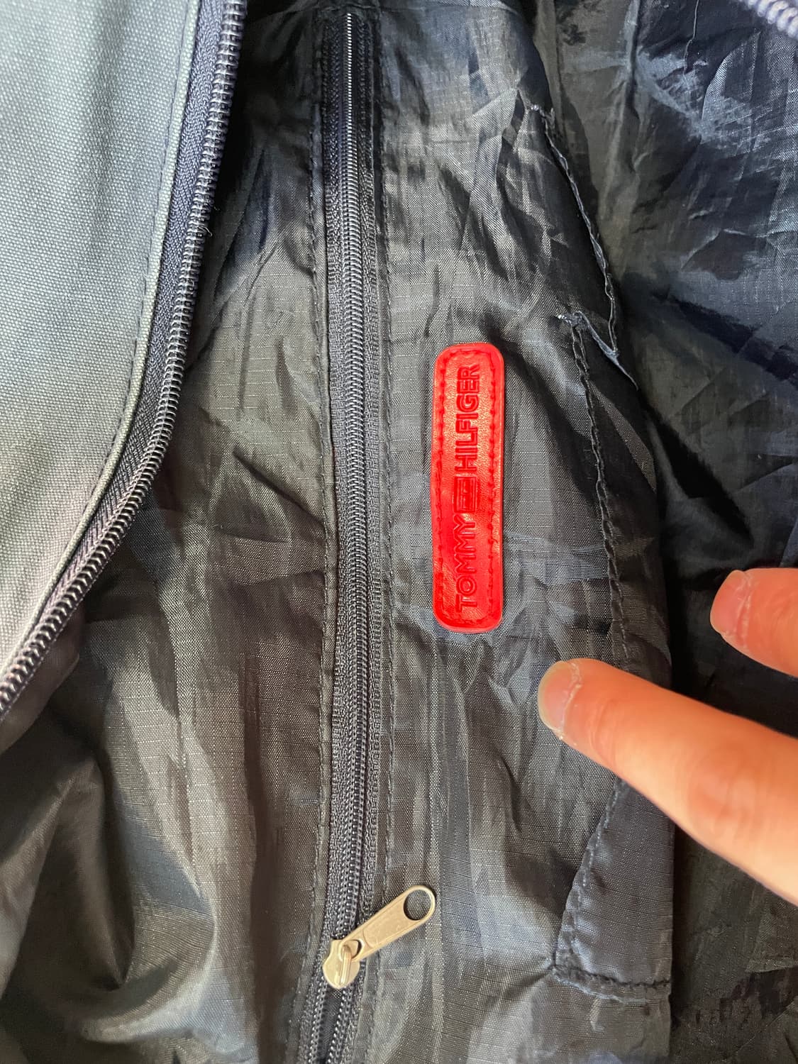 9~00s 올드 타미힐피거 보스턴 백 y2k J03334 상품이미지9