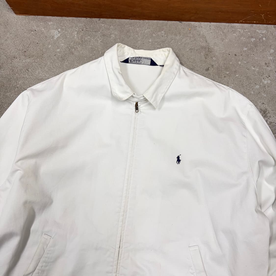 폴로 화이트 자켓[2492] 상품이미지4