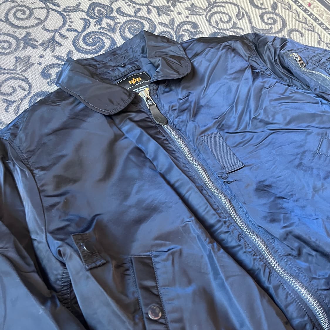 L 알파인더스트리 B-15 플라이트 자켓/W2557 상품이미지3