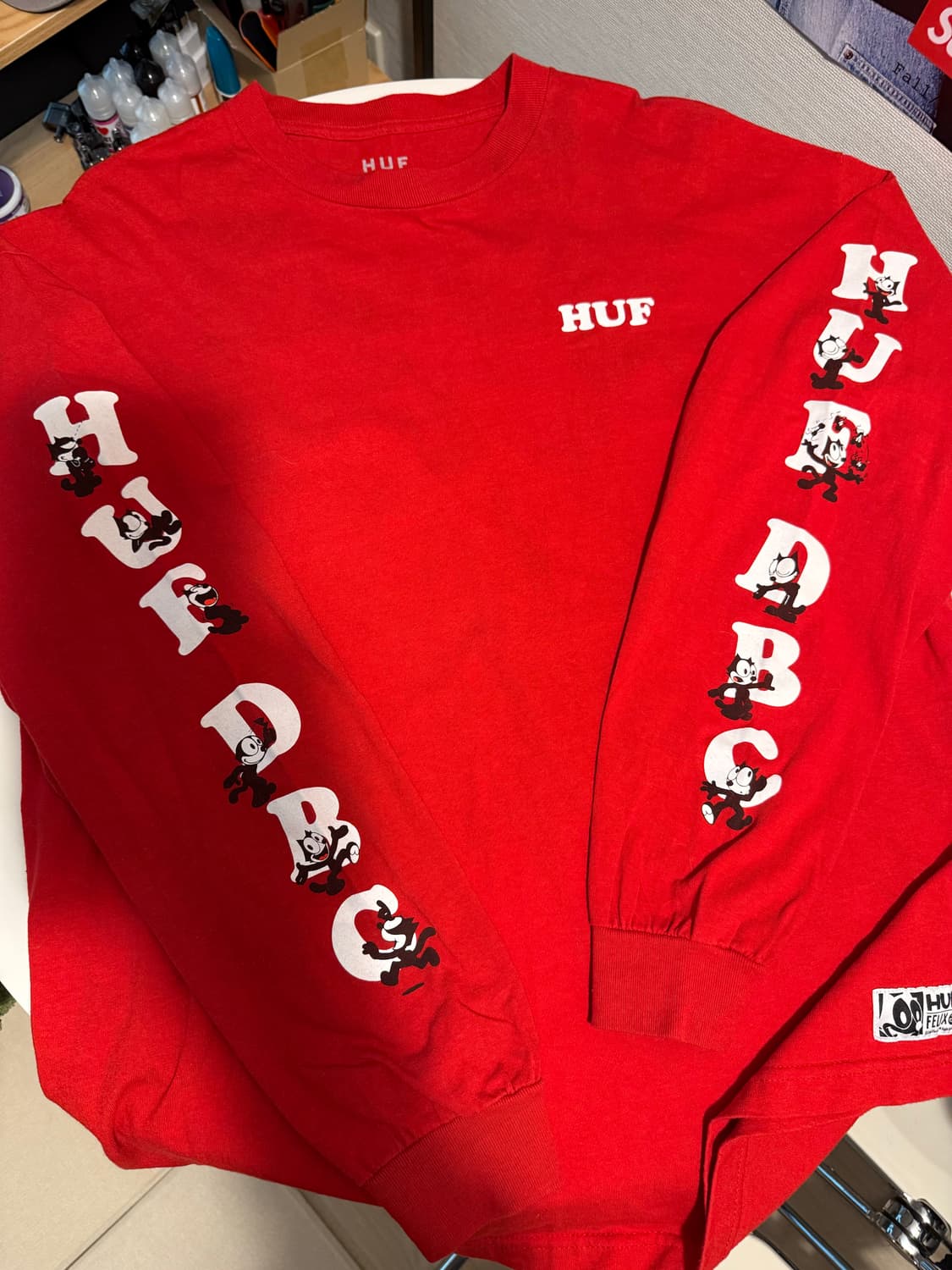 HUF × Felix the Cat 허프 롱슬리브 XL 상품이미지2