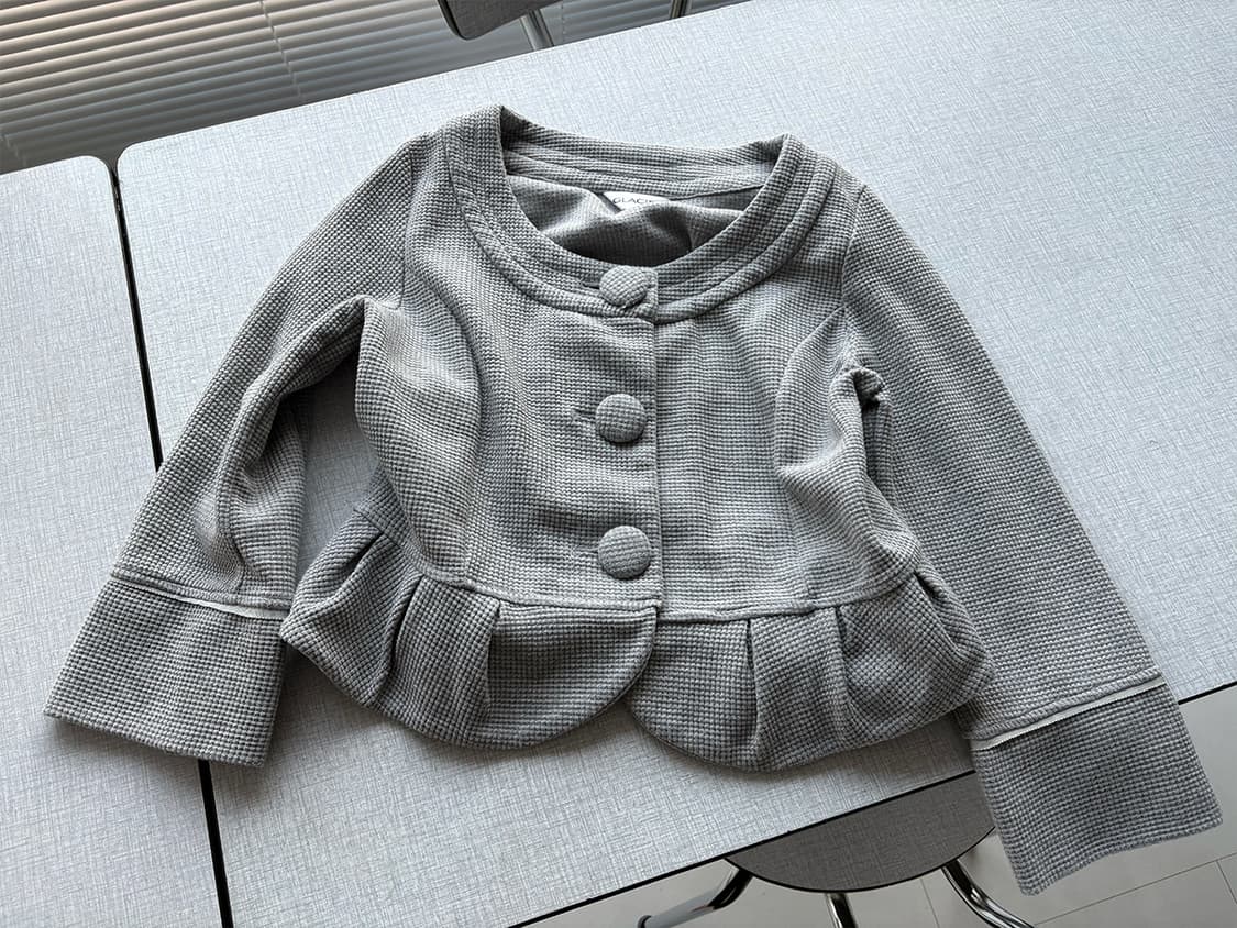 waffle crop jacket 상품이미지4